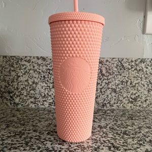 Starbucks Matte Pink Studded Tumbler 24oz Venti NWT 2020 Release